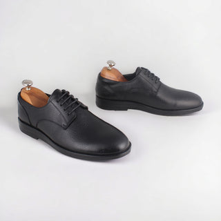 Men  shoes / 100 % genuine leather/ black -8592