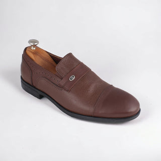 Men  shoes / 100 % genuine leather/ Brown -8617