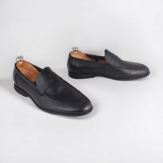Men  shoes / 100 % genuine leather/ black -8607