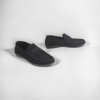 Men  shoes / 100 % genuine leather/ black -8520