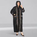 Winter Women's fur  - black color -8635
