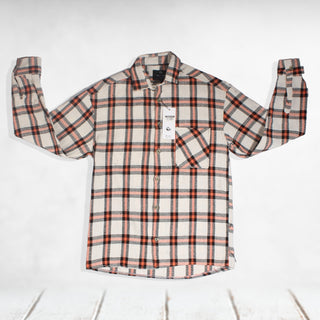 Checkered Long Sleeve Mens Shirt - made in Türkiye