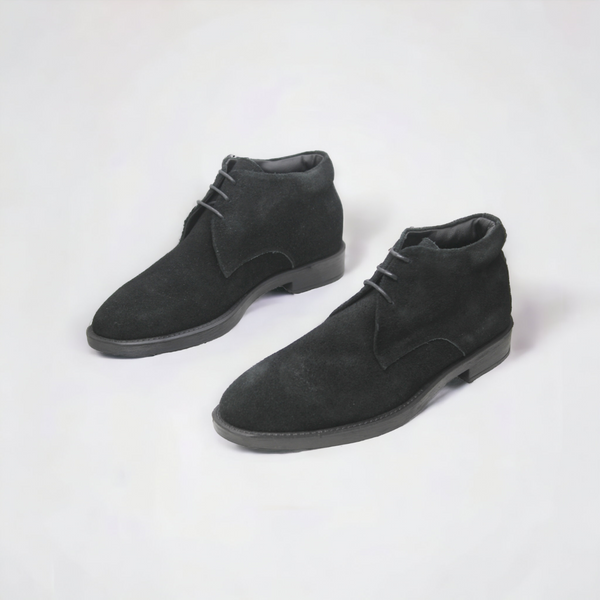 Men  shoes / 100 % genuine leather/ black -8668
