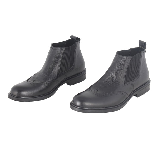 Men  shoes / 100 % genuine leather/ black -8663