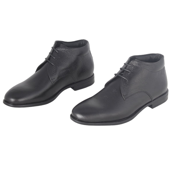 Men  shoes / 100 % genuine leather/ black -8665