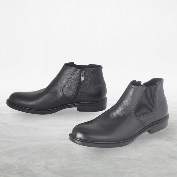 Men  shoes / 100 % genuine leather/ black -8664