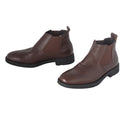 Men  shoes / 100 % genuine leather/ Brown -8678