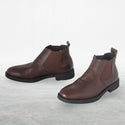 Men  shoes / 100 % genuine leather/ Brown -8678