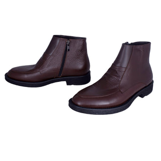 Men  shoes / 100 % genuine leather/ Brown -8679