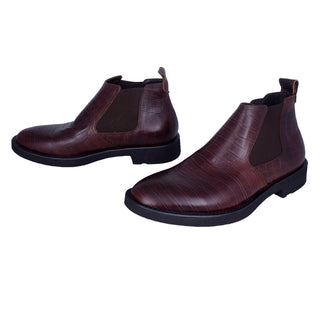 Men  shoes / 100 % genuine leather/ Brown -8734