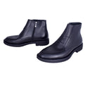 Men  shoes / 100 % genuine leather/ black -8673