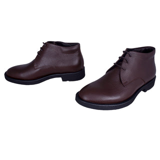 Men  shoes / 100 % genuine leather/ Brown -8735