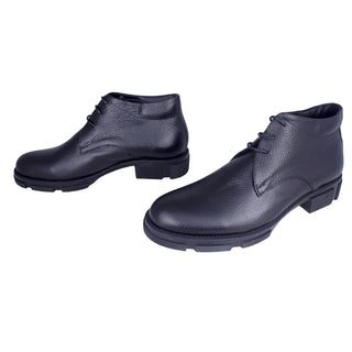 Men  shoes / 100 % genuine leather/ black -8731