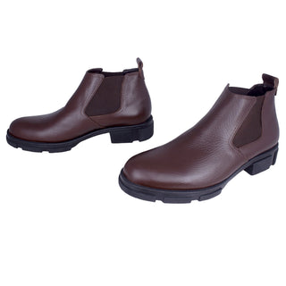Men  shoes / 100 % genuine leather/ Brown -8736
