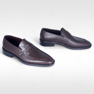 Men  shoes / 100 % genuine leather/ Brown -8770