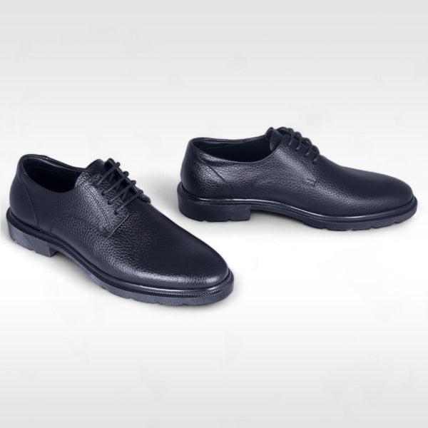 Men  shoes / 100 % genuine leather/ black -8768