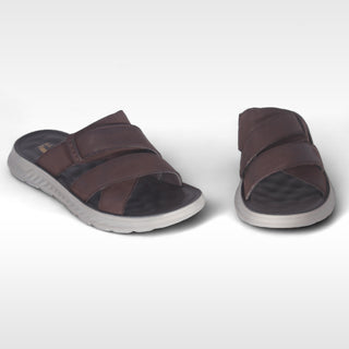 men comfortable summer slipper/ brown -8776