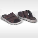 men comfortable summer slipper/ brown -8776