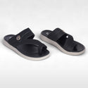 men comfortable summer slipper/ black -8777