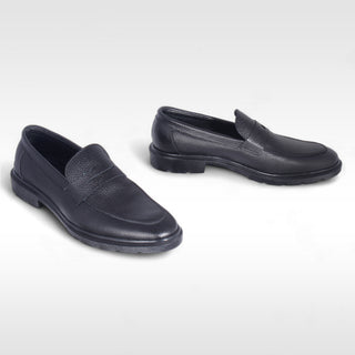 Men's formal shoes / 100% genuine leather - black / made in Türkiye -8881