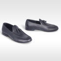 Men's formal shoes / 100% genuine leather - black / made in Türkiye -8882