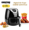 Geepas Digital Air Fryer GAF37512 , 3.5L, 1500 Watt -8093