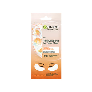 Garnier Eye Sheet Mask Hyaluronic Acid and Orange Juice