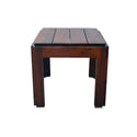 teak wood exterior setting upholstered with exterior fabric -1329