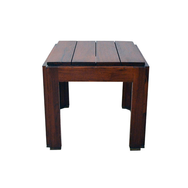 طاولة وسط من خشب التيك / طاولة جانبية من خشب التيك -3165