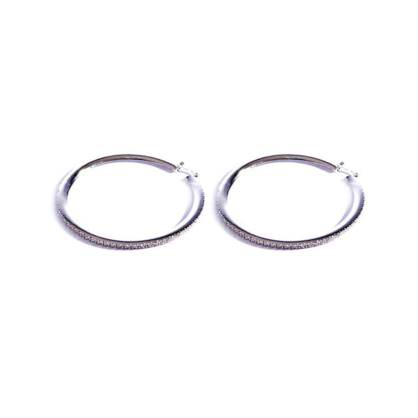 Earrings color silver  -756