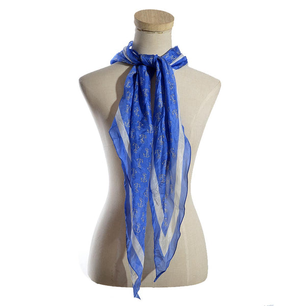 silk neck scarf -1180-7