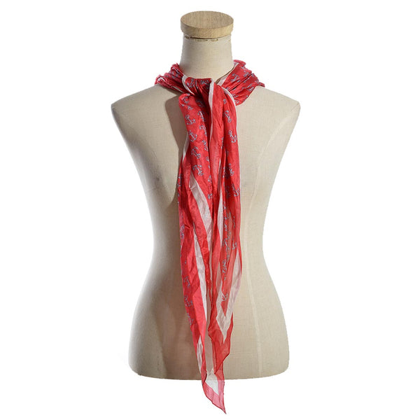 silk neck scarf -1180-11