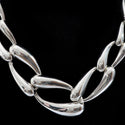 silver necklace  -805