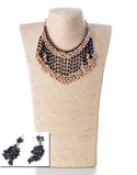 NECKLACE AND EARRINGS SET -1552