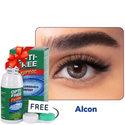 Gray / Monthly Contact Lenses /  -6457