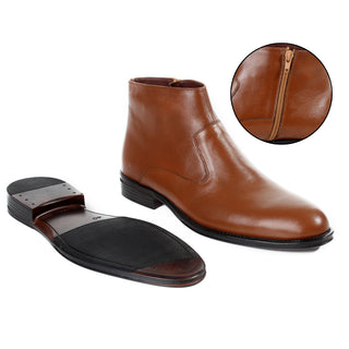 Formal winter shoes /  100% genuine leather -honey -6203