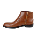 Formal winter shoes /  100% genuine leather -honey -6203