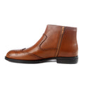 Formal winter shoes /  100% genuine leather -honey -6207