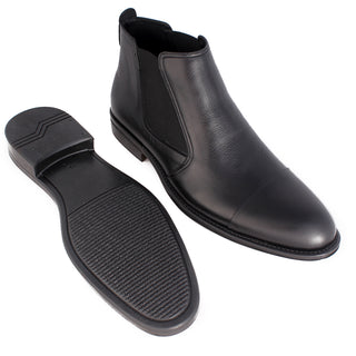 Formal shoes / 100% genuine leather -black -7593