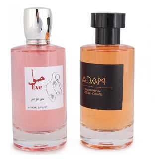 gift set Eve and Adam Eau De Parfum 100 ML for her and him -7611