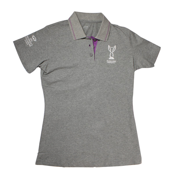 Adidas polo shirt/ gray -7719