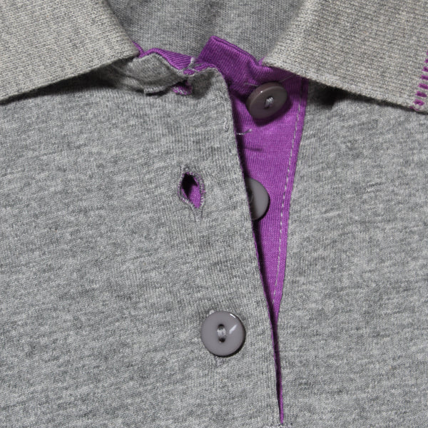 Adidas polo shirt/ gray -7719