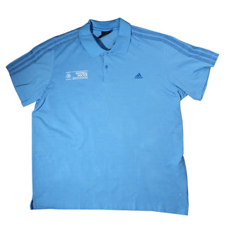 Adidas polo shirt/ blue -7720