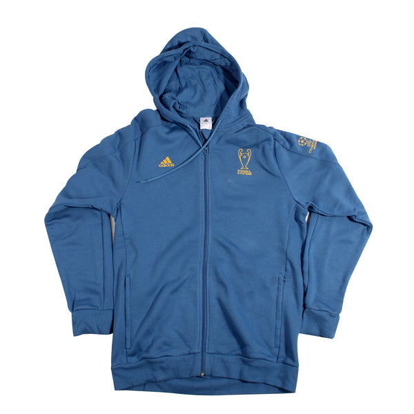 SPORT FULL-ZIP HOODIE/ Adidas/ Blue-7728 - Main Image