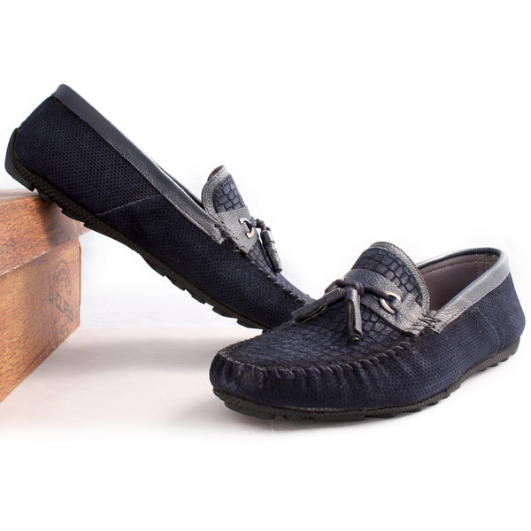 casual top sider shoes / navy / made in Turkey -3392