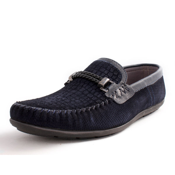 casual top sider shoes / navy / made in Turkey -3391