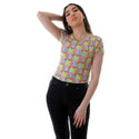 women's slim fit top/ colored -6134