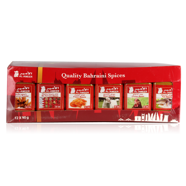 Quality Bahraini Spices (Al-Ameer) / 12 * 90 gr -6321