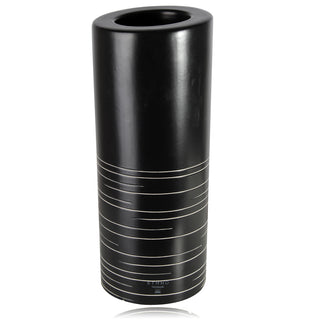 black vase 40 cm -6335
