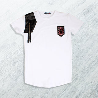 Men T-shirt- white / made in Turkey -3338